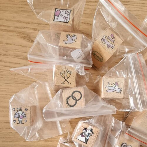 lot 15 tampons mariage