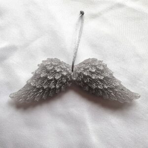 Angélia gris pailleté