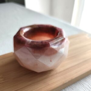 Vasca blanc et marron