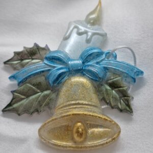 Sonélia dorée + bougie