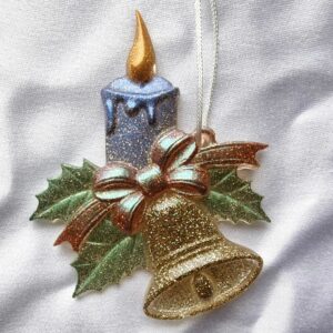 Sonélia pailletée + bougie bleue