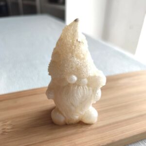 Petit veilleur blanc paillettes dorées