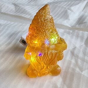 Petit veilleur lumineux paillettes dorées