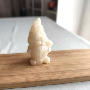 Petit veilleur blanc paillettes dorées