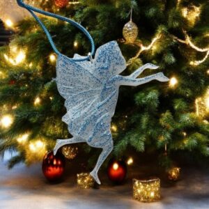 Lunafée bleue pailletée