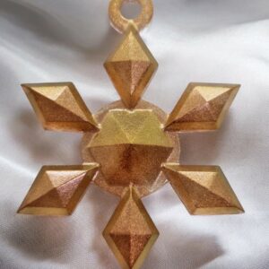 Givrelia cuivré pailleté