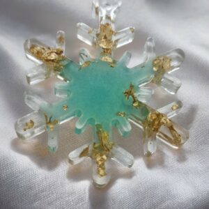 Givrelia vert eau doré