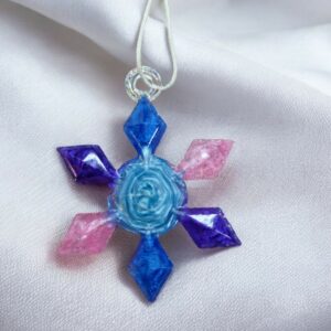 Givrelia rose bleu violet