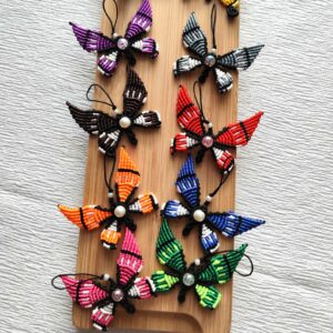 Papillons macramé