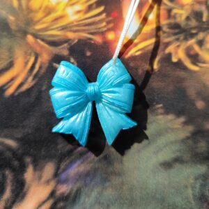 Nœud du bonheur turquoise