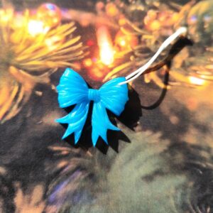 Nœud du bonheur bleu