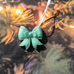 Nœud du bonheur vert mat