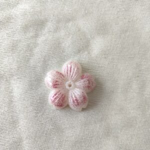 Porte Encens Floréa blanc paillettes roses