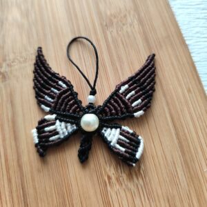 Porte clé "Éphém’Air" marron