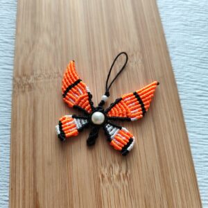 Porte clé "Éphém’Air" orange