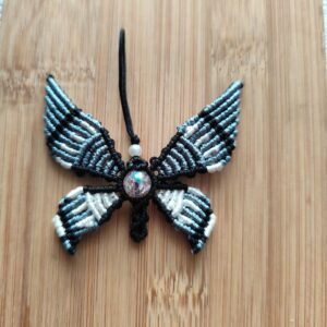 Porte clé "Éphém’Air" gris