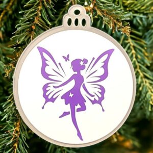 Acrynea fée papillon violette