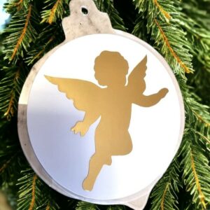 Acrynea Ange or et blanc