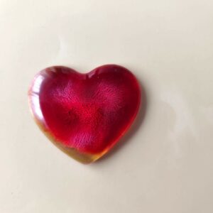 Magnet Coeurpop rose et rouge